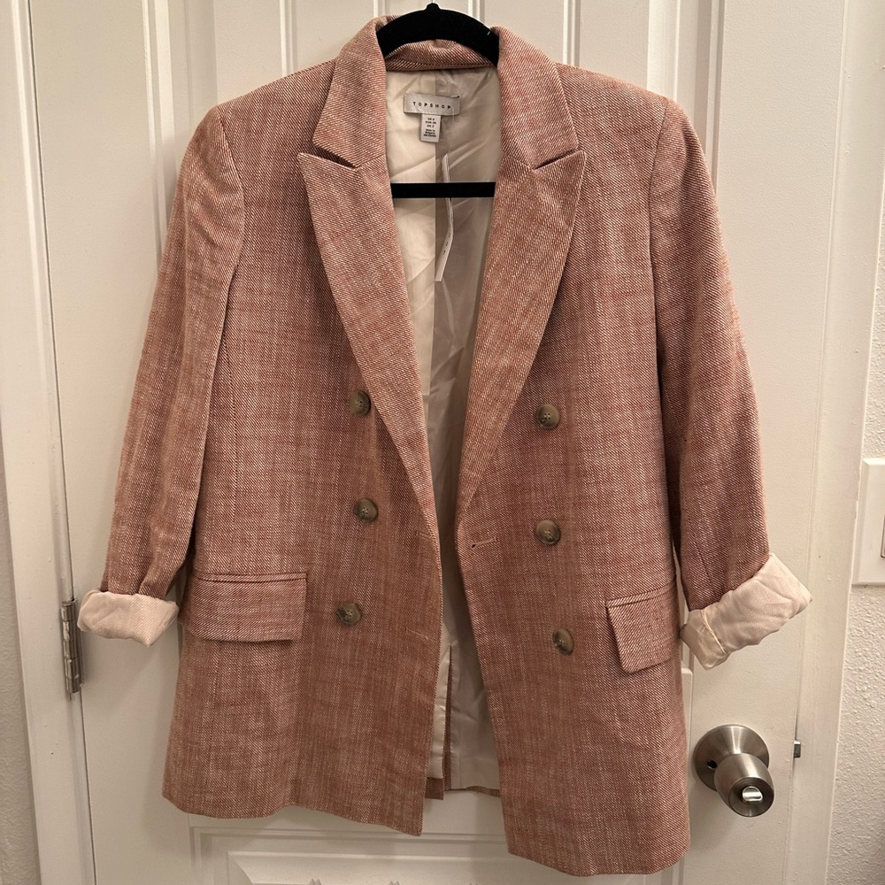 Topshop Cotton Blazer new with tags